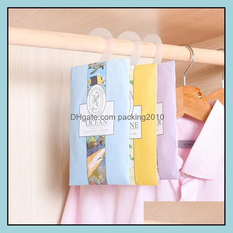 Hangable Spice Fragrance Garderob Modisect Insect Deodorant Bag Sachet Natural Sachet Drop Delivery 2021 Väskor Hem doft Dekor