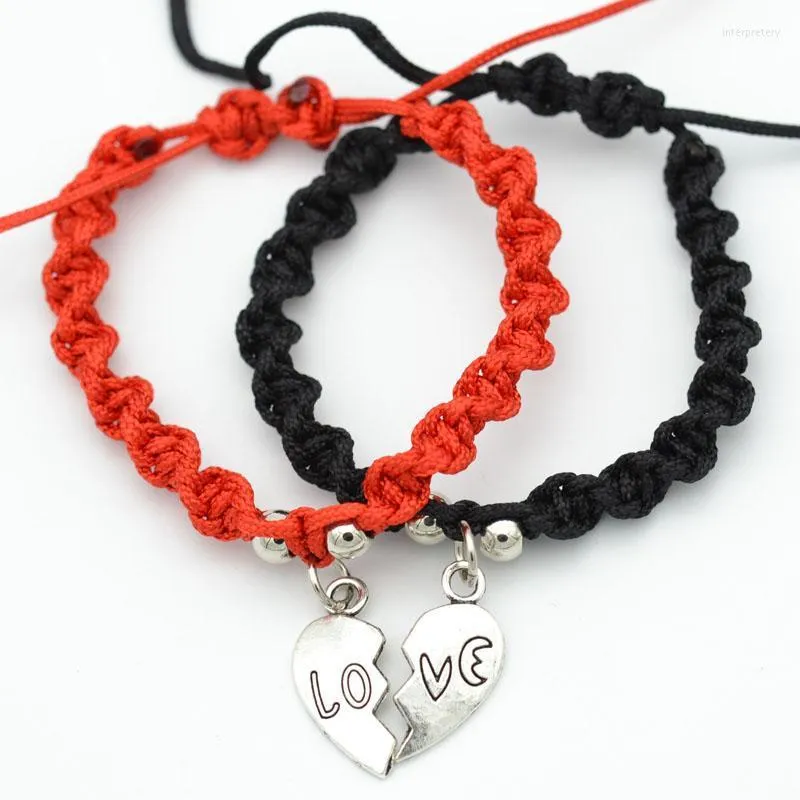 Bracelets de charme Amigos da moda com amor You Jewelry para o casal amante GiftCharm Inte22