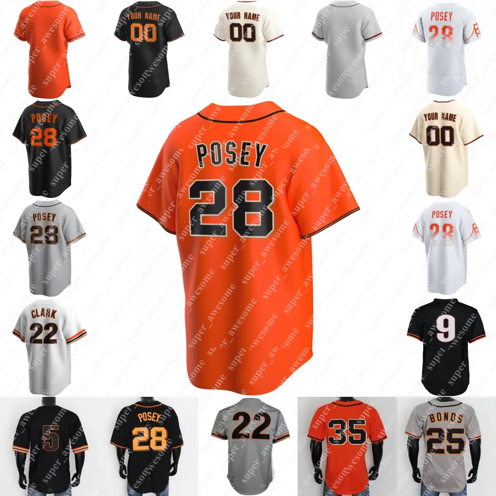 Willie Mays Jersey Barry Bonds Willie McCovey Matt Williams Will Clark Orlando Cepeda Frank Robinson Gaylord Perry Juan Marichal Alyssa Nakken