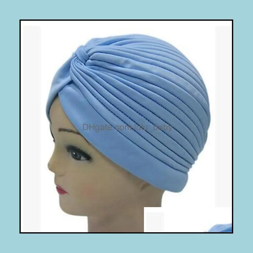 Unisex India Cap Women Turban Headwrap Hat Skullies Beanies Men Bandana Ears Protector Hair Accessories free shipping