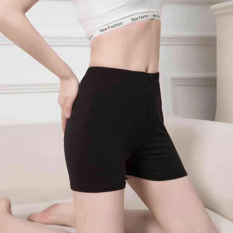 NDUCJSI Mode Été Casual Shorts Femme Stretch Haute Élastique Fitness Shorts Femme Blanc Vert Sexy Court Bonbon Couleur Y220417