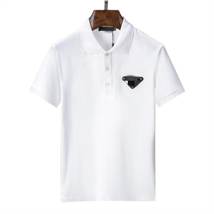 2022 Diseñador Stripe Polo Shirt T Shirts Serpiente Polos Bee Floral Mens High Street Fashion Horse Polo Camiseta de lujo P00002