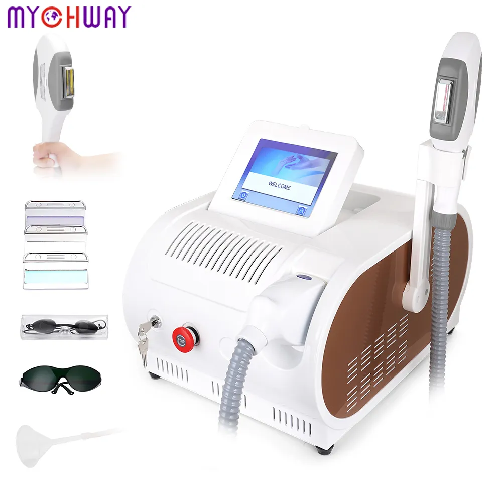 2000W PRO IPL Elight Laser Depilazione permanente RF Macchina per la cura della pelle 3 filtri