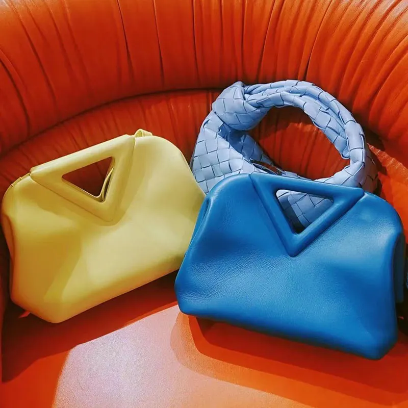 Medium Triangle Top Handle Bag Point Crossbody Bags Tote Women Designer