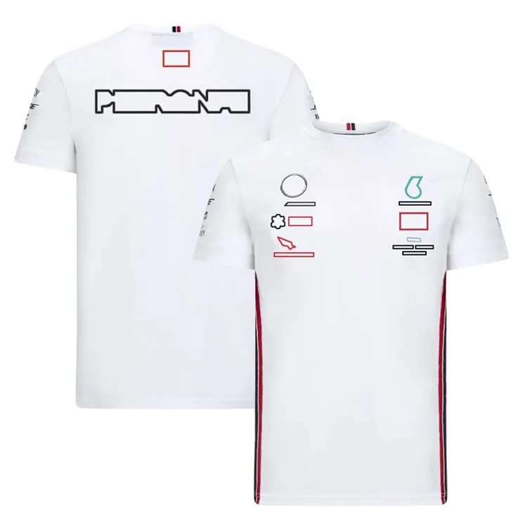 F1チームユニフォームカジュアルスポーツレーシングスーツメンズアンドレディースファン服プラスカスタマイズ可能なカーワークウェア