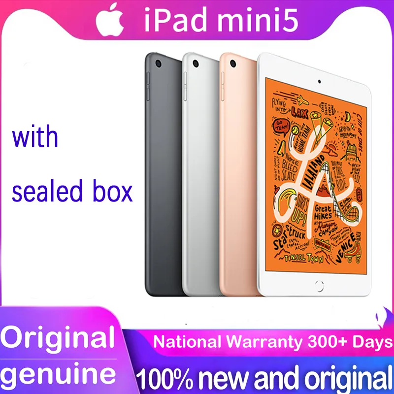 Gerenoveerde tablets Originele Apple iPad Mini 5 7,9 inch 64GB/256GB A12 Chip Touch ID Wifi-versie Draagbare ondersteuning Apple Pencil IOS Superslanke tablet