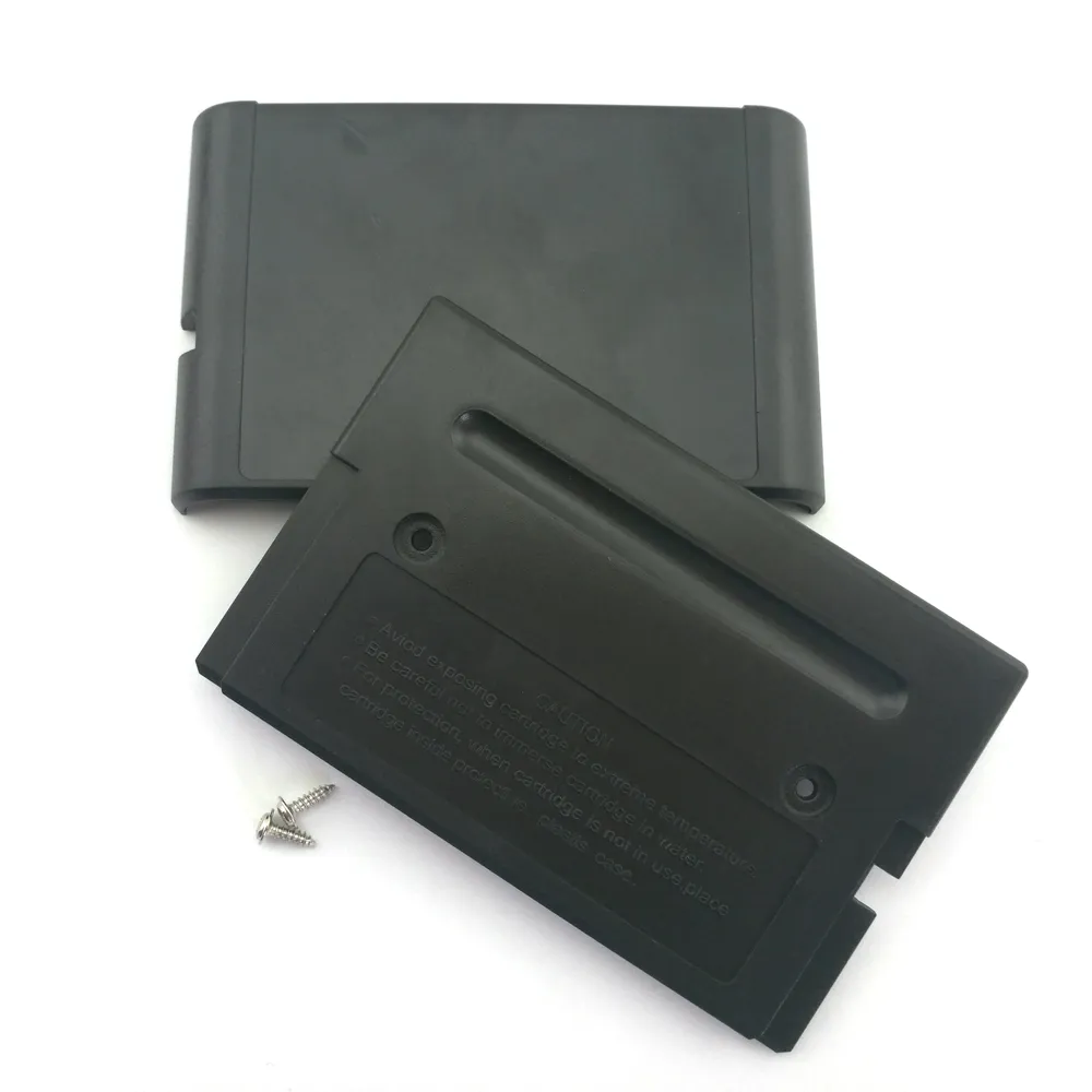 Étui pour cartouche de jeu, coque en plastique de remplacement pour SEGA MEGADRIVE MD pour GENESIS 2