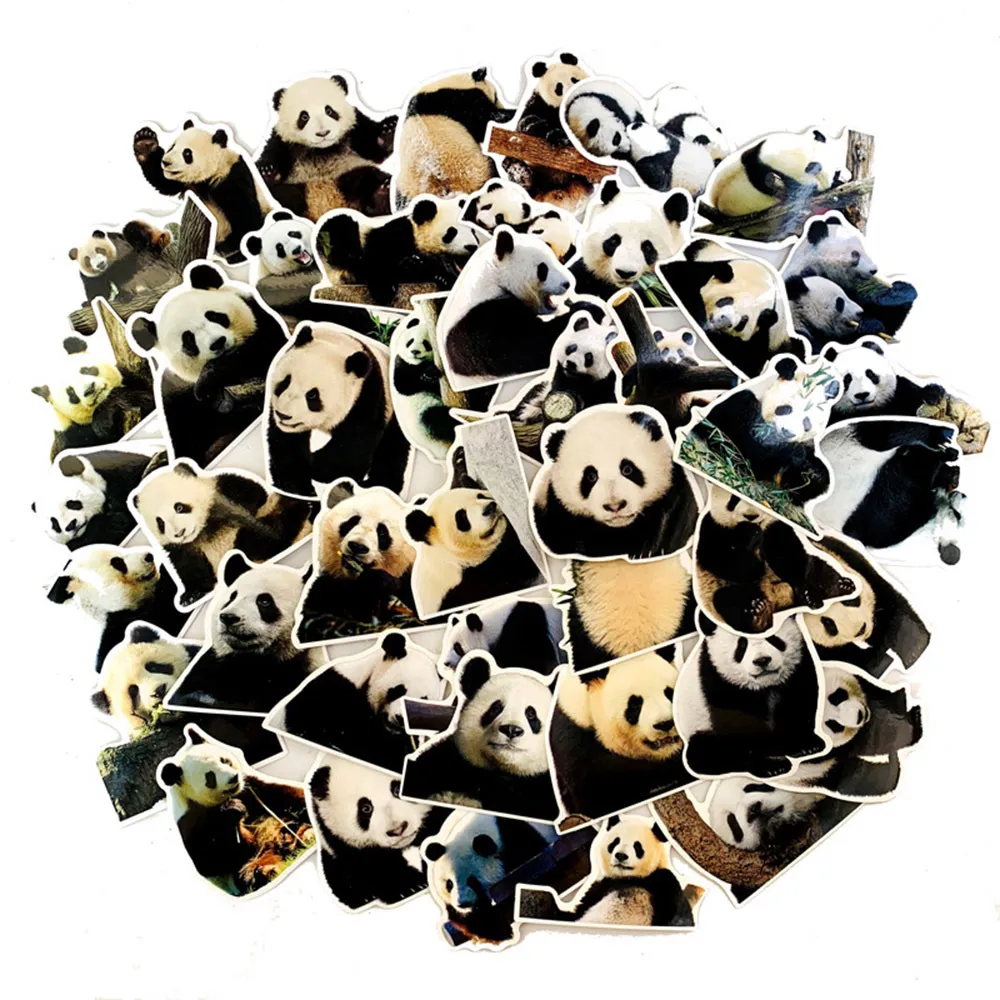 Waterdicht 10/30 / 50 stks Leuke Animal Panda Graffiti Stickers Cartoon Decals Kids Toy Scrapbook Diary Laptop Telefoon Kawaii Decoratie Sticker Auto Sticker