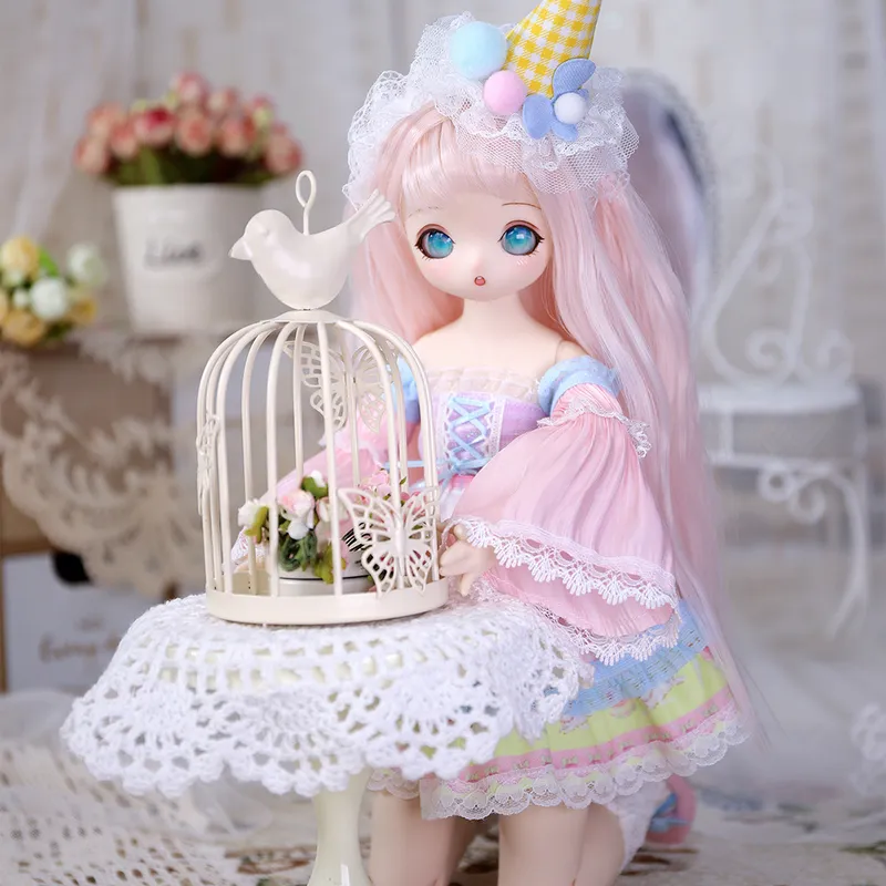 DOLLS DREAMFAIRY1ST GERAÇÃO14 BJD Anime Style Doll De 16 Polegadas Doll  Junto De Bola Conjunto Completo Inclui Roupas De Roupas Kawaii Para Meninas  MSD 230427 De $412,79