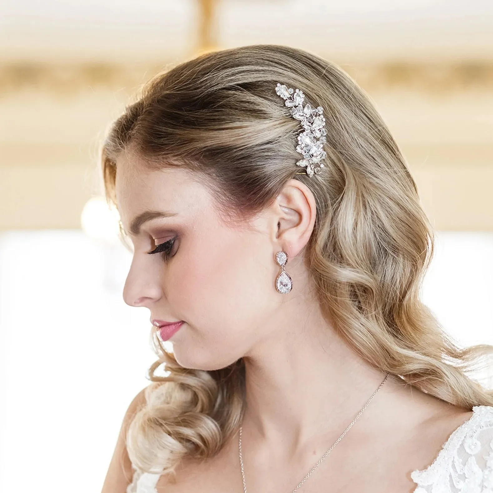Wedding Hair Accessories: Rhinestone Bridal Comb Boho Bridal Headpiece In  Gold, Silver, And Rose Gold CL0233 From Allloves, $5.91
