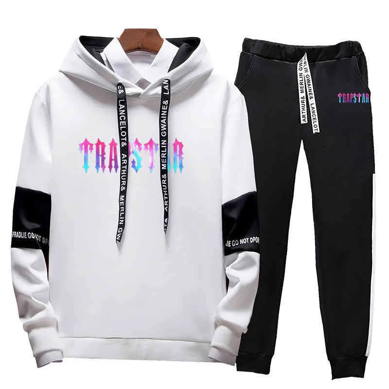 TrapStar Londra 2022 Nuova Tuta Da Uomo 2 Pezzi Set Moda Casual Felpa