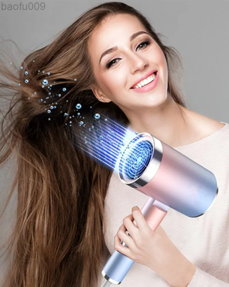 1250 Вт Складной Электрический Фен Negative Lon Hair Care Quick Dry Home Фен Диффузор Professinal Dropshipping 20 L220805