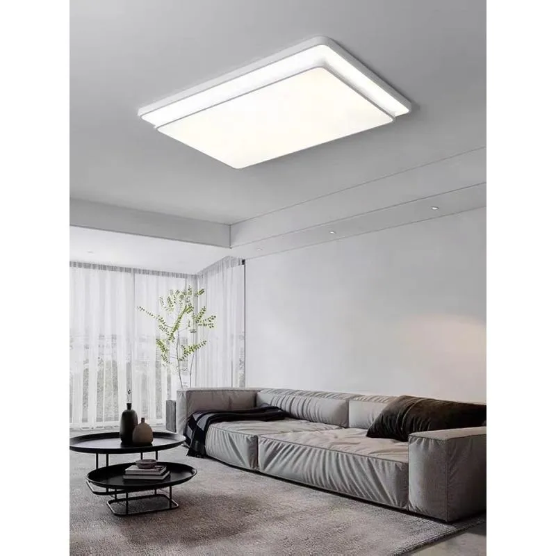 Taklampor minimalistisk lampa i vardagsrummet enkla moderna eleganta hushåll rektangularedceiling belysning kreativt sovrum nordisk lam