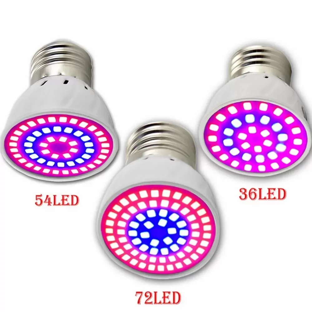 Full Spectrum E27 E14 G10 LED Plant Grow Light Bulb Fitolampy Phyto