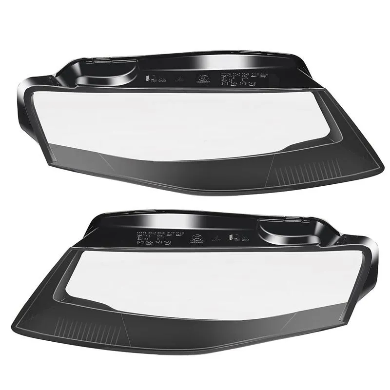 Other Lighting System 1Pair Front Left&Right Car Headlight Lens Light Cover For A4 B8 2008-2012Other