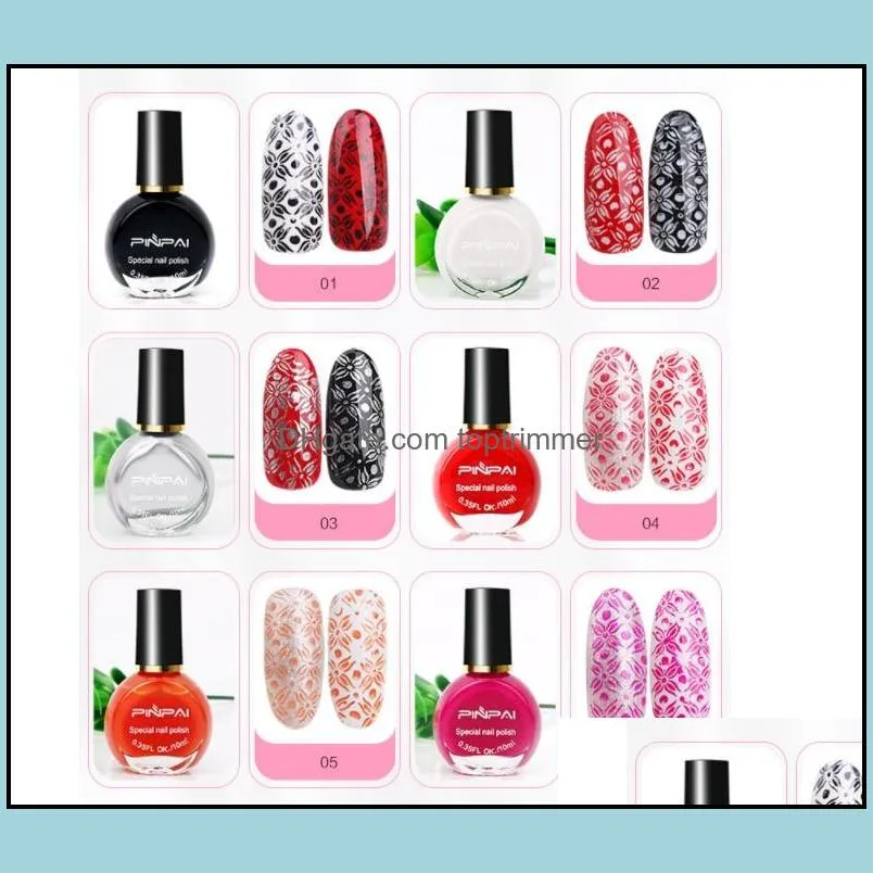 new fashion special nail polish 26 color optional for nails art stamping print 10ml