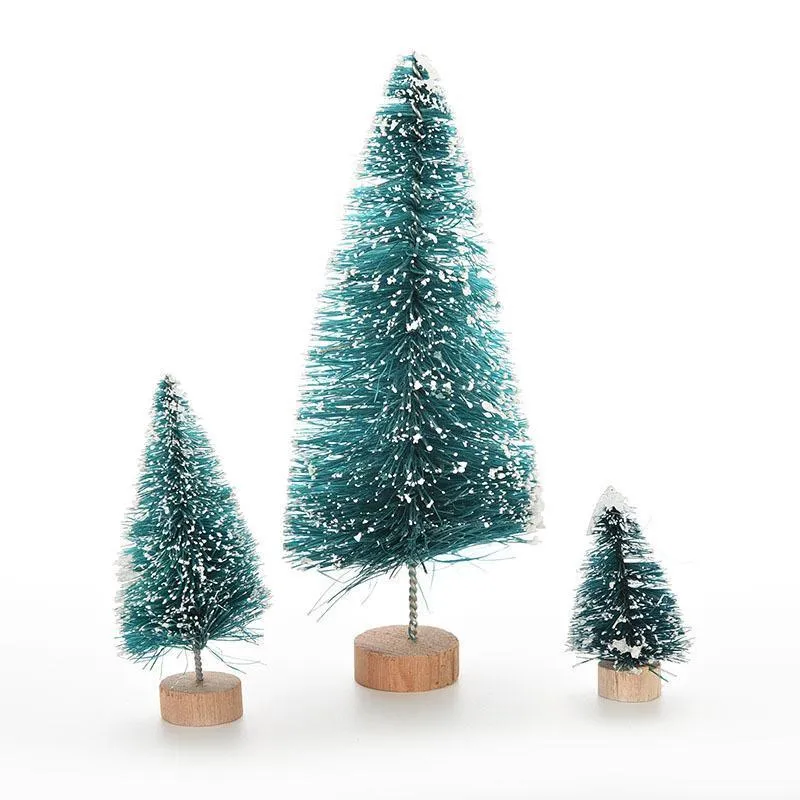 2 pcs Artificial Christmas Tree Festival Party Ornaments Xmas Decoration Gift