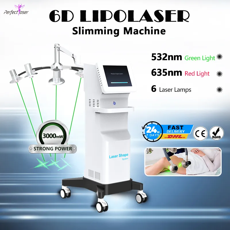 Lipo Laser Cold Therapy Lipo Slimming Machine Professional 용해 지방 이중 턱 제거 자유 언어