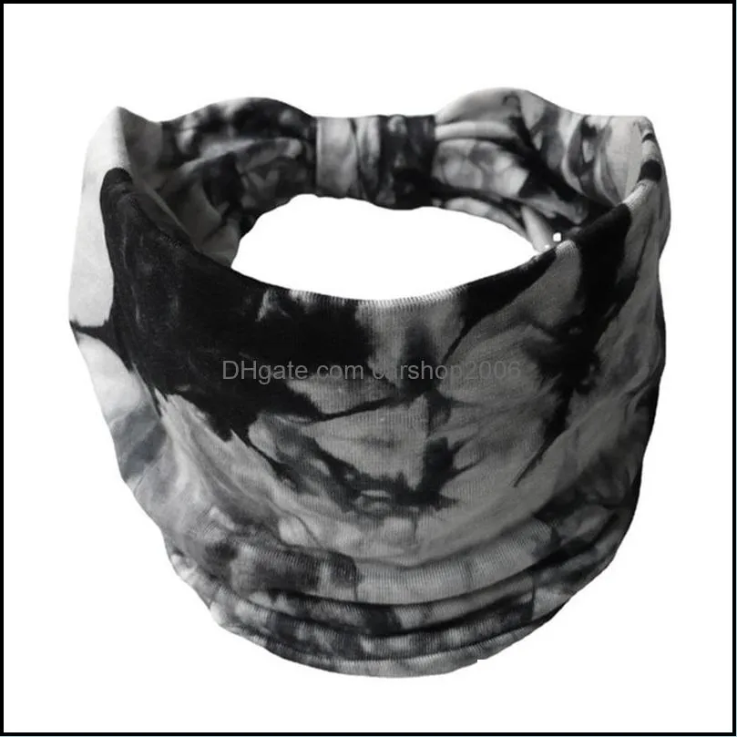 Headbands Jewelry Drop Delivery Cotton Headband For Women Sport Turban Hairbands Soft Printed Girl Elastic Head Band Bohemian 545 Z2