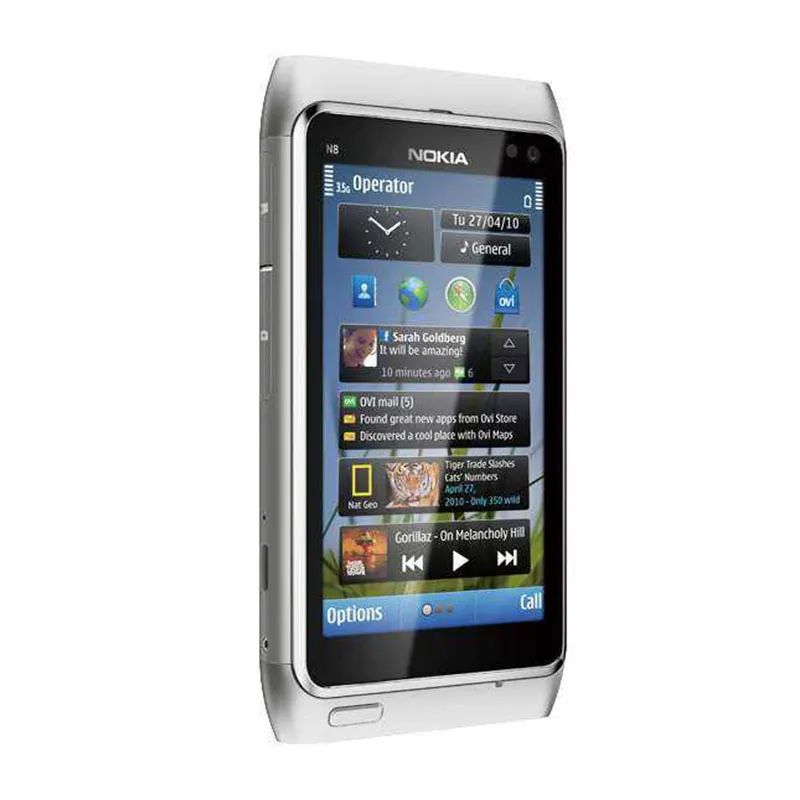 Оригинальные Отремонтированные Мобильные ТелефоныN8 3G Symbian.