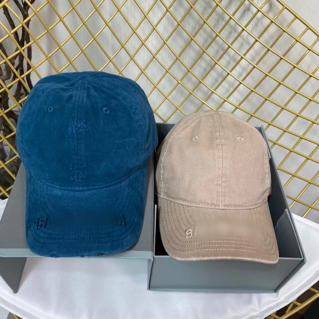 Fashion Mens Designer Caps Letter Embroidery Blue Khaki Cloth Streetwear Men Snapbacks Dome