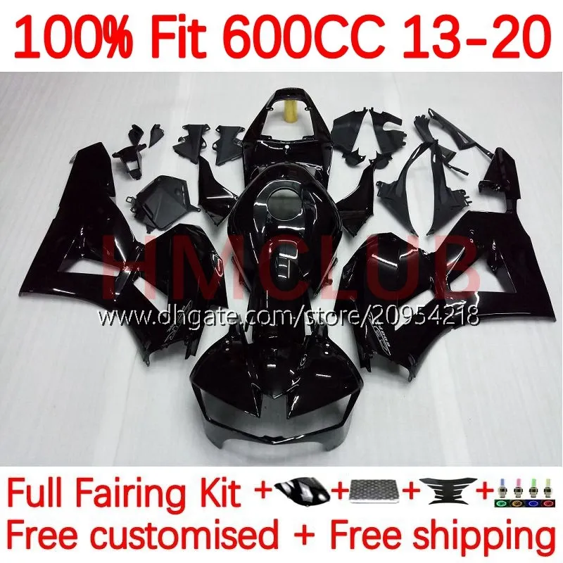 Injection Fairings For HONDA CBR 600RR CBR600 CBR 600 CC RR F5 13-20 147No.3 CBR600RR 13 14 15 16 17 18 19 20 600CC 2013 2014 2015 2016 2017 2018 2019 2020 Body gloss black