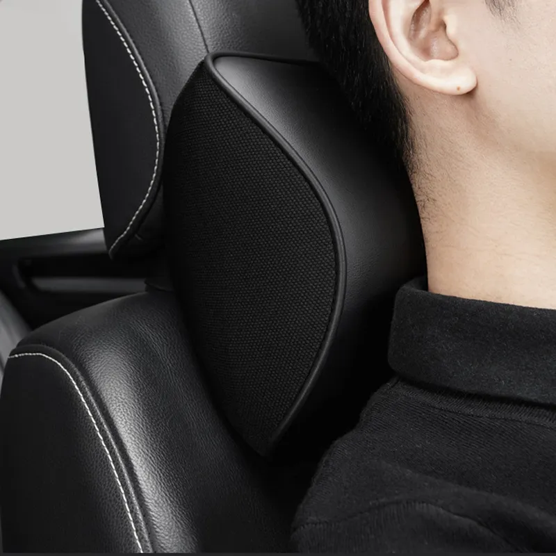 Velvet Car Seat Headrests Cylindrical Neck Protection Pillow For GTI  Volkswagen Polo T5 Golf Passat Magotan Touran GTD CC Jetta