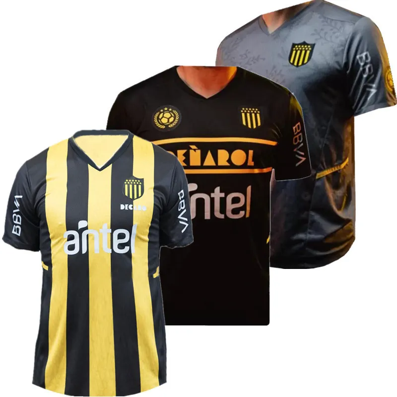 Pearol 22 23 Gargano C Rodriguez 23 Penarol Home Away Third Men Tirt Kit 220627