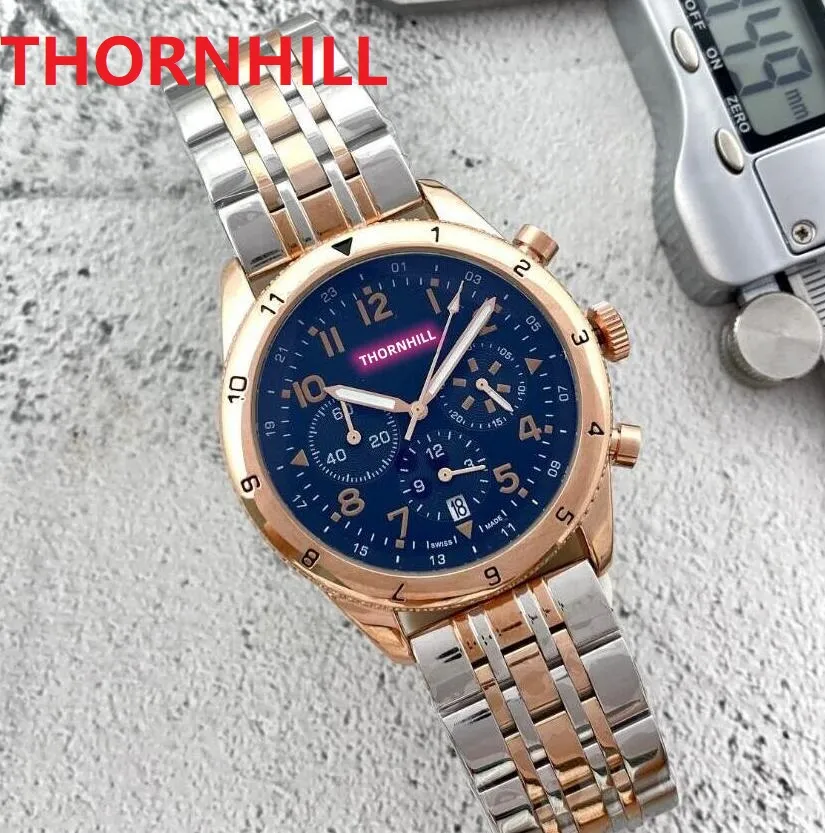 Uomini di alta qualità Six Sfiches Work Watch Funtion Function stopwatch Fashion Casual Clock Man Digital Numer Designer Quartz Movending Trend European Super Wrist Owatch