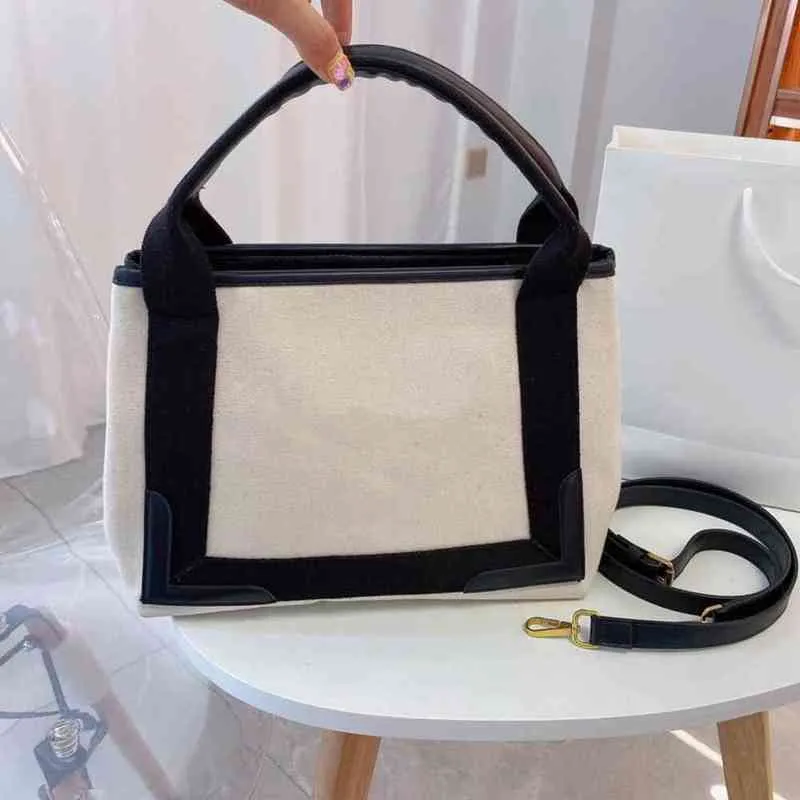 Designers Canvas Bags Womens Totes Luxury Cross Body Designer Handbags Female Shopping Handbag Trend 2021 Lady Shoulder Bag