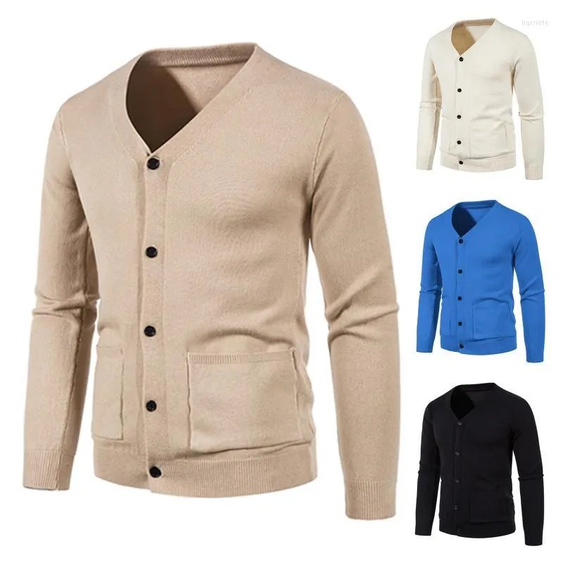 Hommes Chandails Hommes Cardigan Automne Mâle Outwear Hommes V-cou Argyle Rétro Japonais À La Mode All-match Casual Confortable Blusa De Frio MasculinoMen's