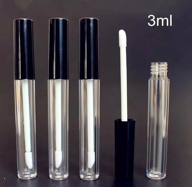 groothandel 3 ml plastic lipgloss buis Kleine lippenstift buis met lekvrije binnenmonster cosmetische container DIY DH8554