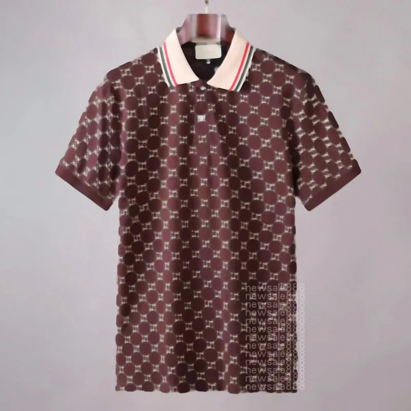 New Mens 스타일리스트 폴로 셔츠 고급 이탈리아 남자 옷 쇼트 슬리브 패션 캐주얼 남성 여름 티셔츠 많은 색상 이용 가능 아시아 크기 m-3xl