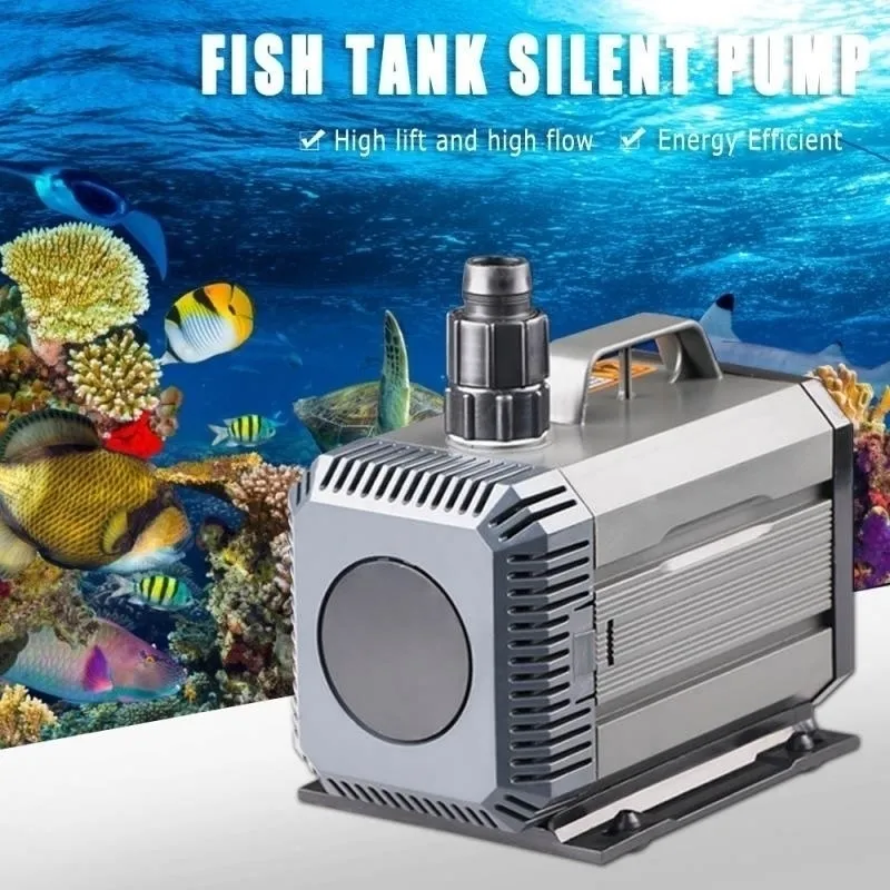 HQB20003000 rium Amphibious Pump Multi Functional Submersible Water Fish Tank Ceramic Shaft Core Changing Y200917