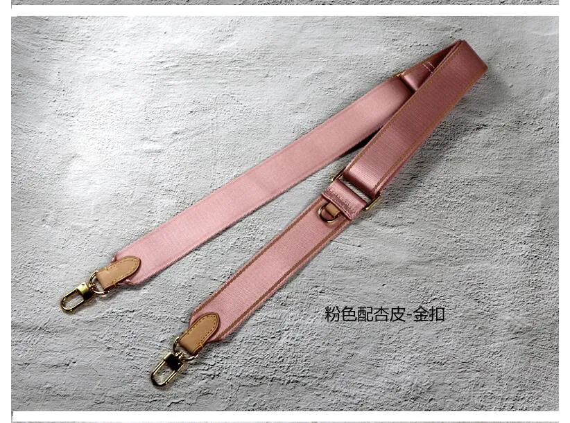 3 colors shoulder straps for women bag canvas Bag Parts strap pink green light green272j