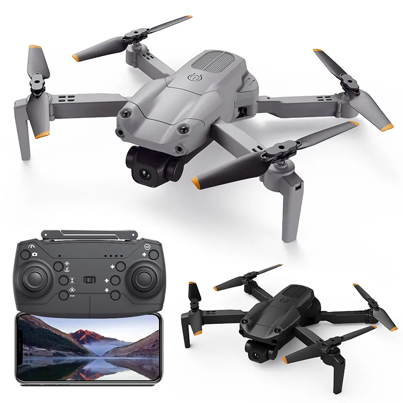 GD89Pro + Global Drone 4K Cámara Mini vehículo Wifi FPV Plegable Profesional RC Helicóptero Selfie Drones Juguetes para niños Batería DHL Ship