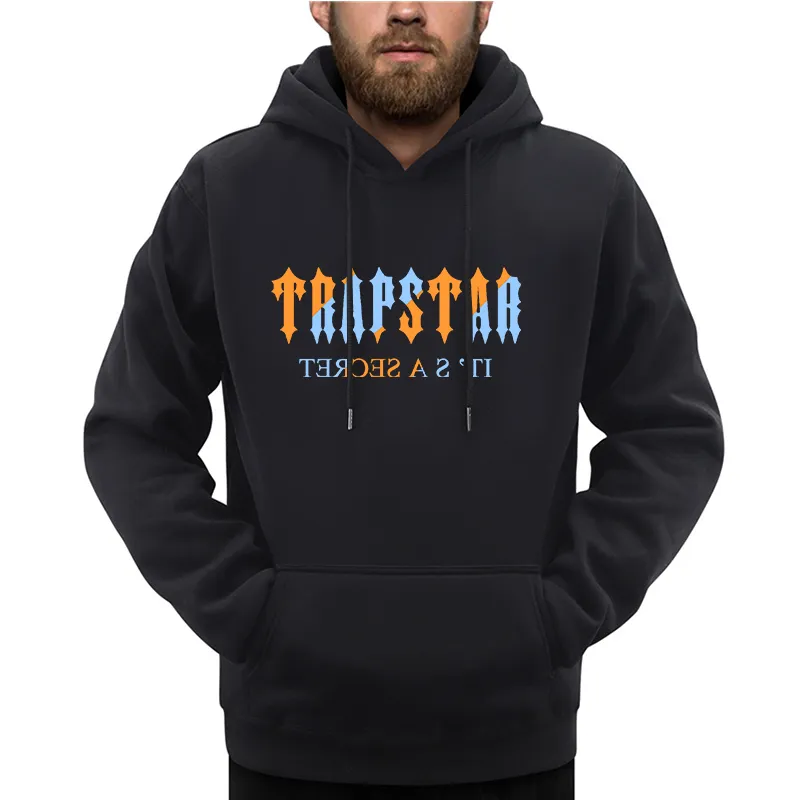 Tasarımcı Trapstar Erkekler Için Yüksek Kalite Moda Hoodies Tişörtü İlkbahar Sonbahar Baskı Renk Basit Spor Rahat Erkek Giysileri