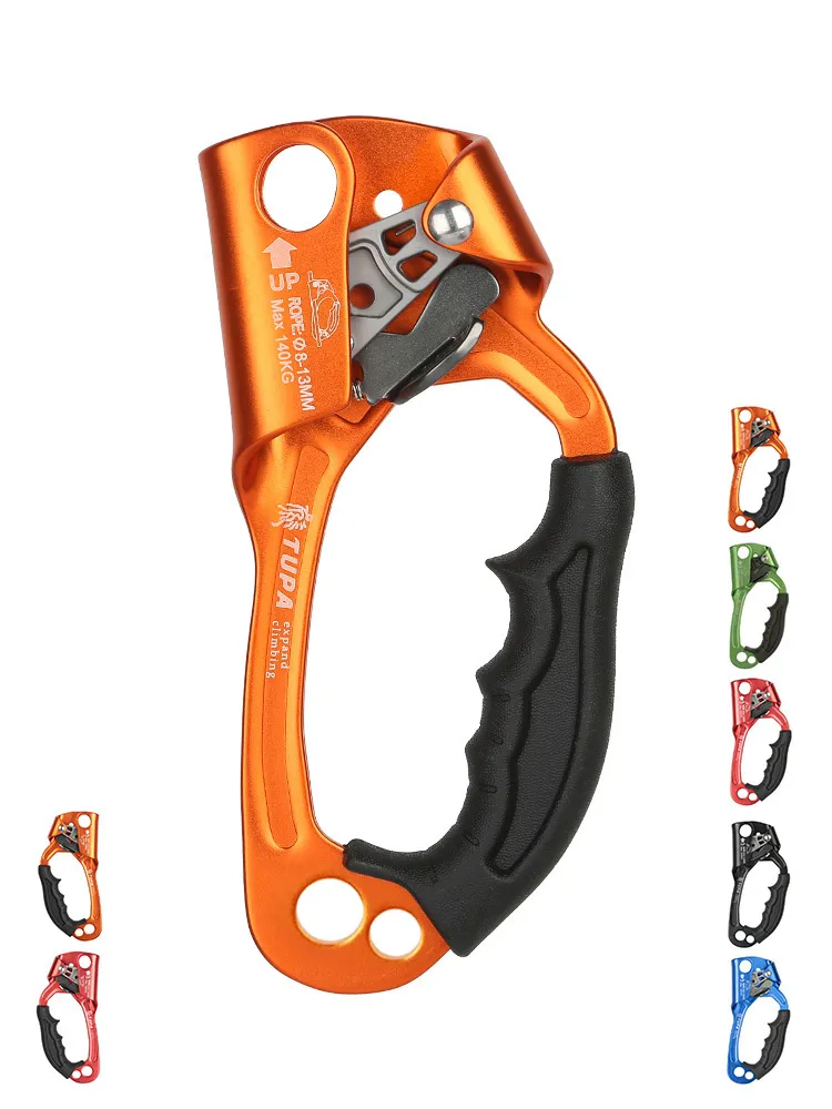 Carabiners Rock Climbing SRT Profesjonalny Lewy / prawy Urządzenie Askender Góral