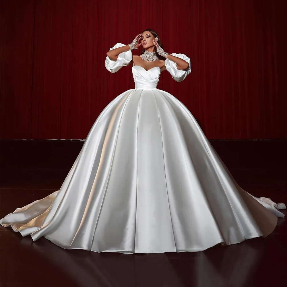 Ball Gown Sweetheart Sleeveless Mixed Mother of the Bride Dresses with Pleats main image 1