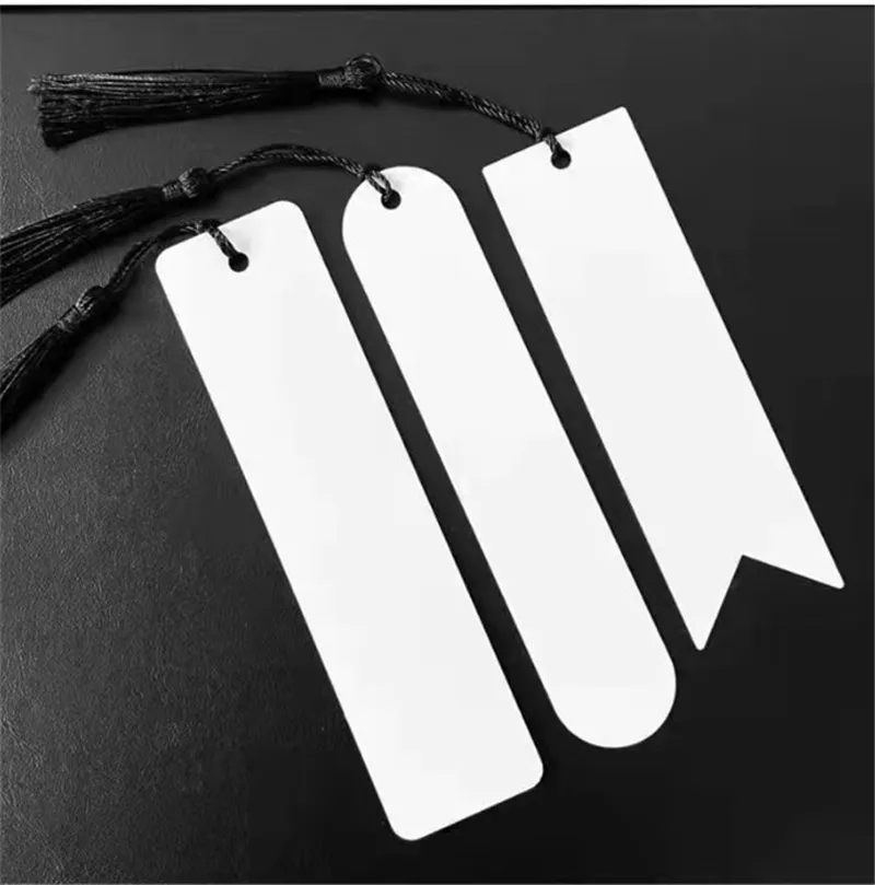 Wholesale Metal Sublimation Blank Printable Bookmarks With Hole And Tassels  Perfect For DIY Crafts And Decorations From Hc_network, $1.17