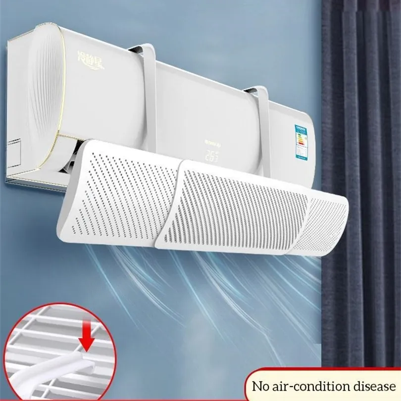 Air Conditioning Windshield Anti-Direct Blowing Universal Windproof Wall-Mounted Outlet Baffle Confinement Cold Guide 220427