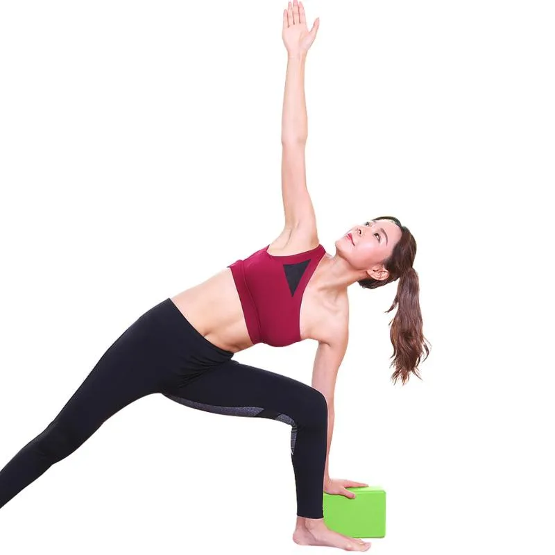 EVA Pilates Brick 4 Inch Yoga Blocks For Body Shaping And Stretching Home Gym  Exercise Training Aid Equipment From Zhenjiliu, $9.09