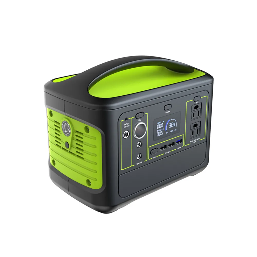 Solar Outdoor Battery Emergency Mobile Power Supply Reserve Energy 500W