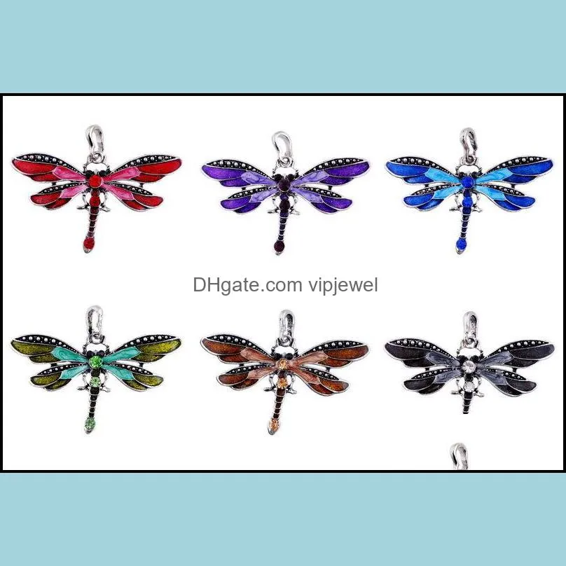 pendant necklaces new fashion necklaces retro crystal rhinestone mix butterfly elephant pendant statement necklaces vipjewel