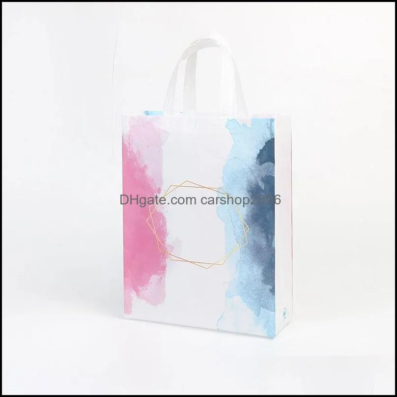 Storage Bags Women Handbags Environmental Reusable Non-woven Bag Female Outdoor Large Capacity Durable Shopping Organizer Pouch