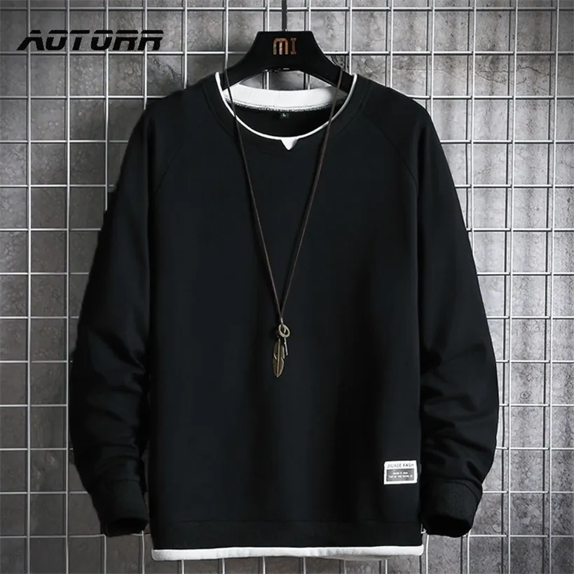 Felpe con cappuccio primavera autunno Felpa da uomo Pullover hip-hop allentato Streetwear Felpe con cappuccio oversize coreane moda casual maschile 220325