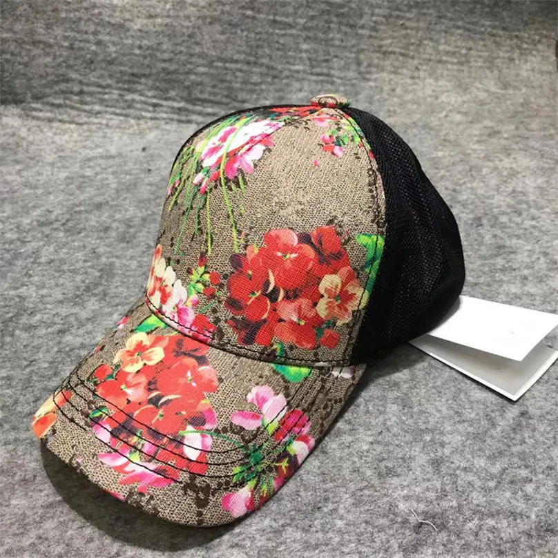 2022 Moda Ball Cap Mens Tasarımcı Beyzbol Şapkası Lüks Unisex Caps Ayarlanabilir Şapkalar Sokak Fitted Fashions Sports Casquette Nakış Çiçek Şapkaları
