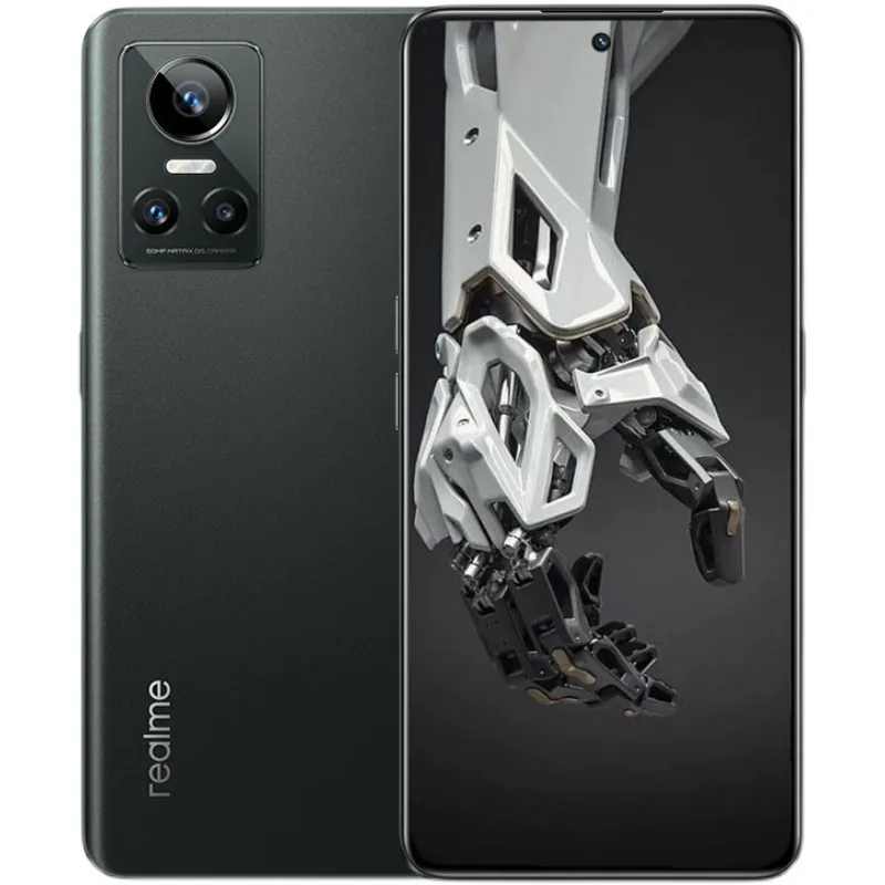 Original Oppo Realme GT Neo3 Neo 3 5G Мобильный телефон 12 ГБ оперативной памяти 256 ГБ ROM Dimensity 8100 50,0 Мп NFC 4500MAH Android 6,7 "120 Гц Полнократный идентификатор отпечатков пальцев Face Smart Moble Phone