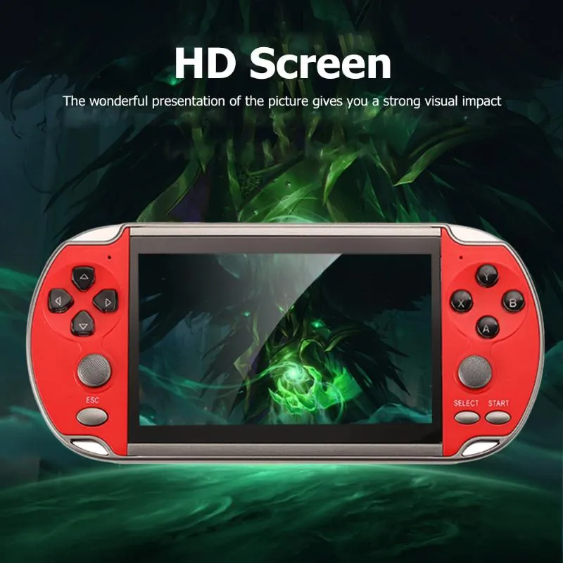 Portable Game Players 4.3 Inch HD Screen Handheld Console Arcade