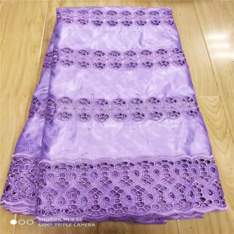Tissu Africain Bazin Riche Avec Brode Derni re Mode Broderie Tissu